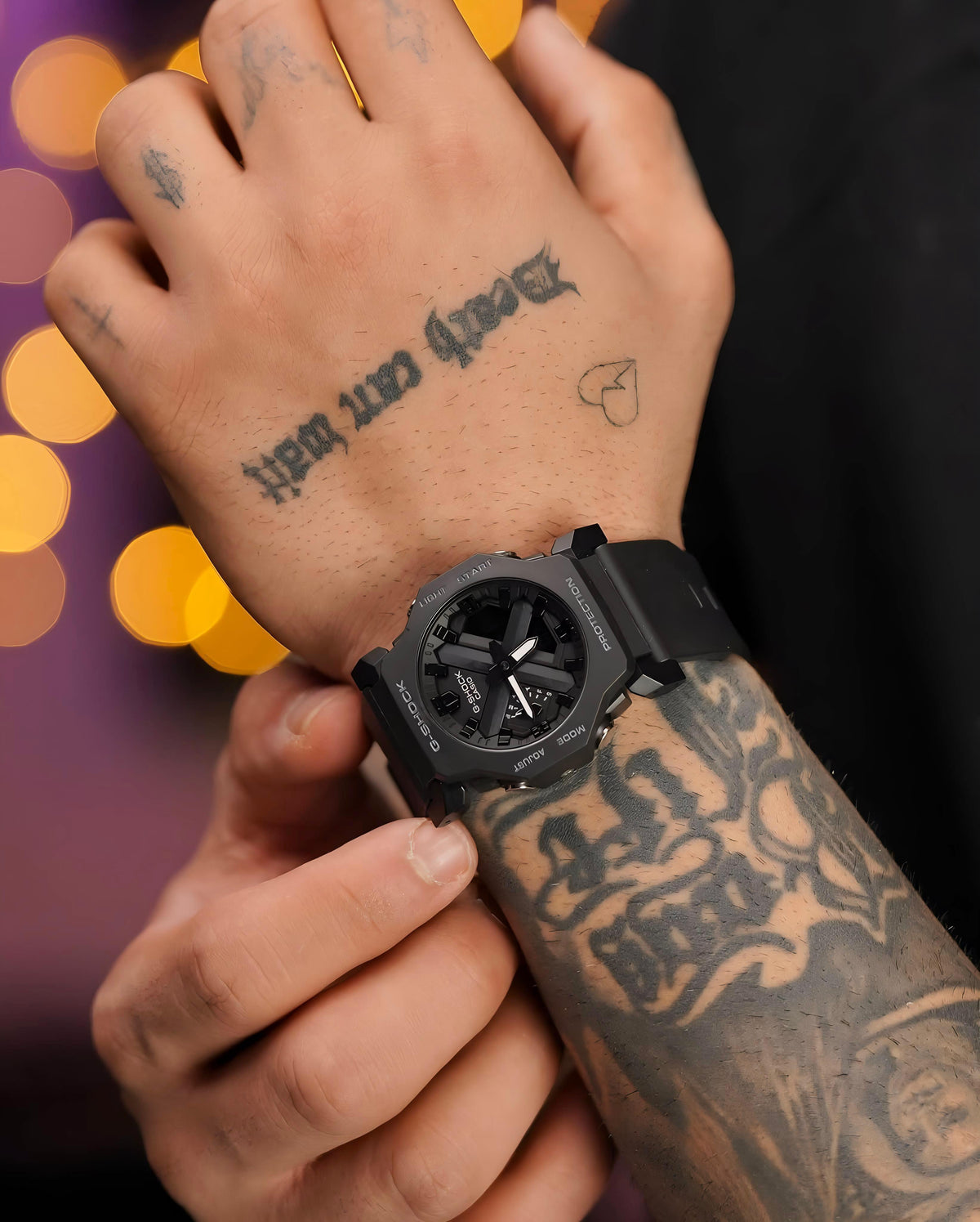 C@sio GShockk Ga-2300 Men Black Digital+Analog All Working