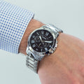 Fo$$il Fs-4736 Silver Men All Working
