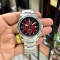 Fo$$il Men Stainless Steel Chain All Working