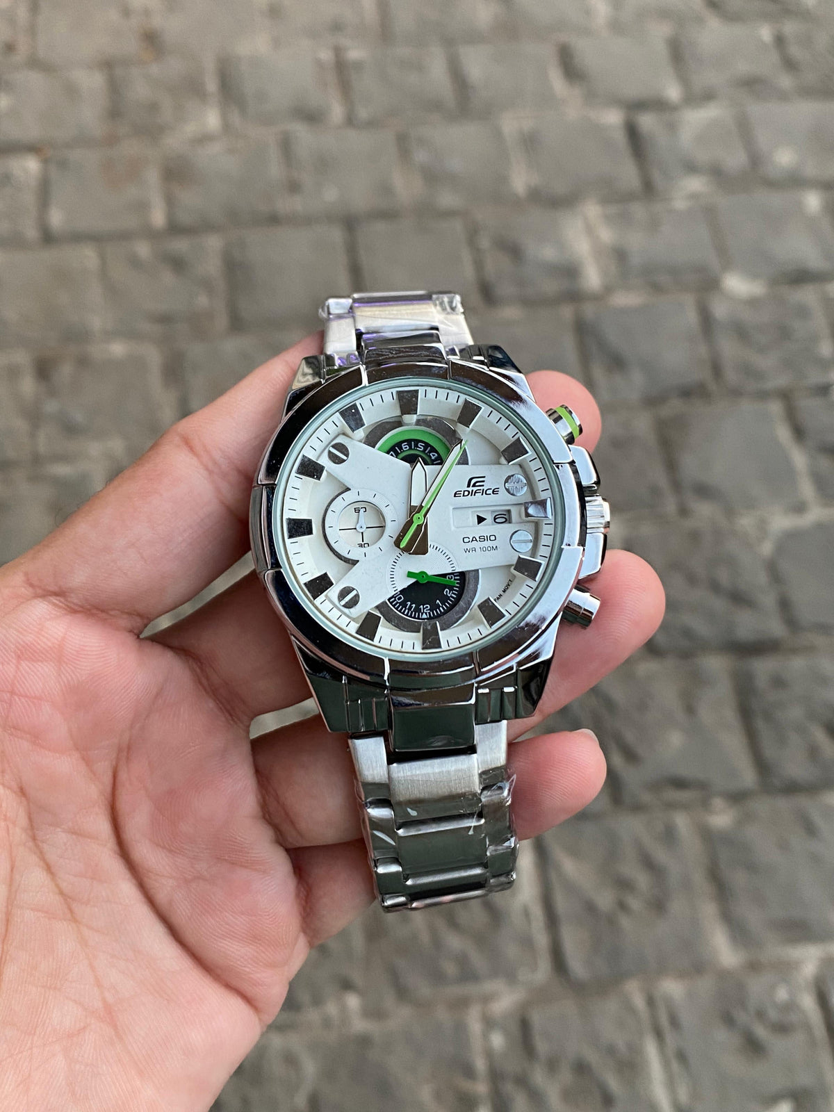 C@sio €difice Mens Silver White All Working