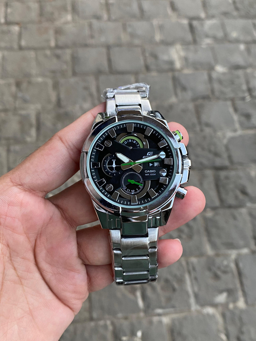 C@sio €difice Mens Silver Black All Working