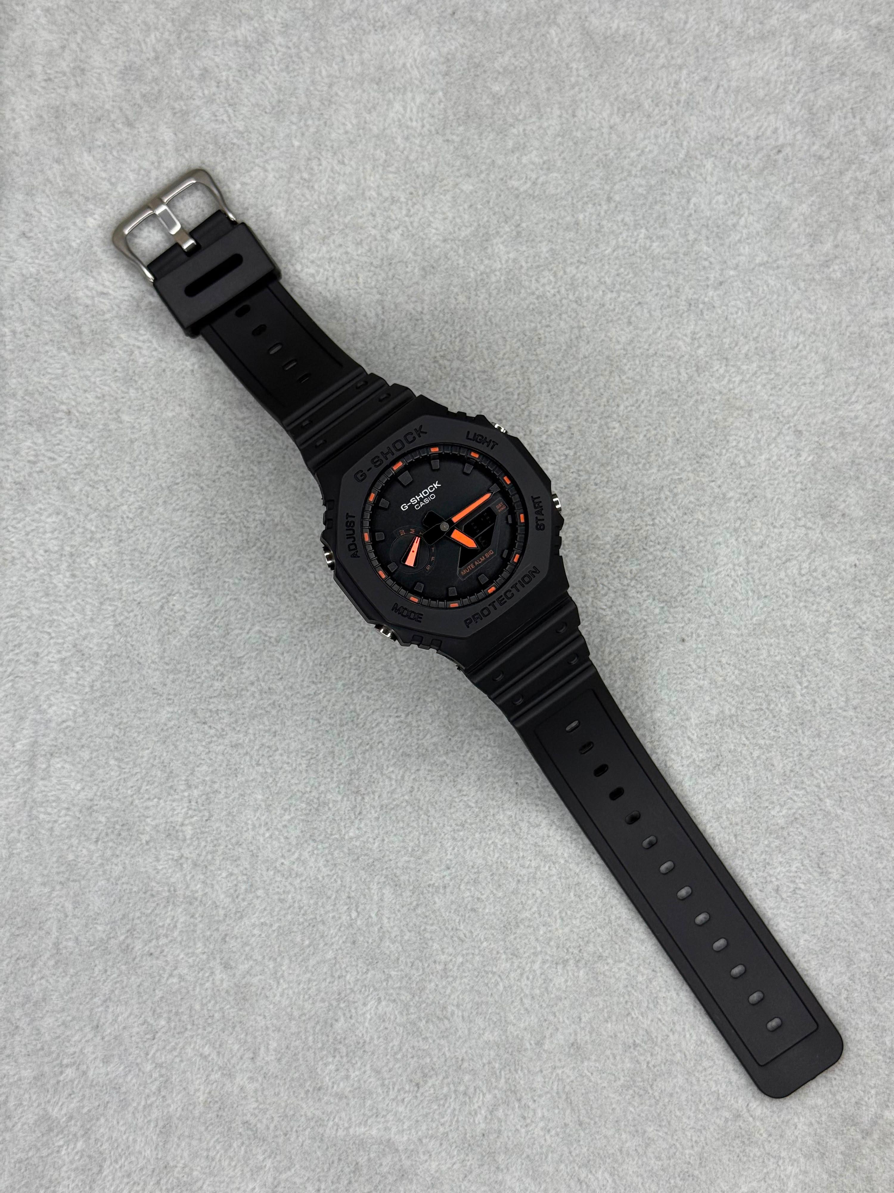 G-Shockk G@-2100 Mens Black Digital+Analogue All Working