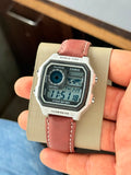 C@sio Brown Leather Mens All Working