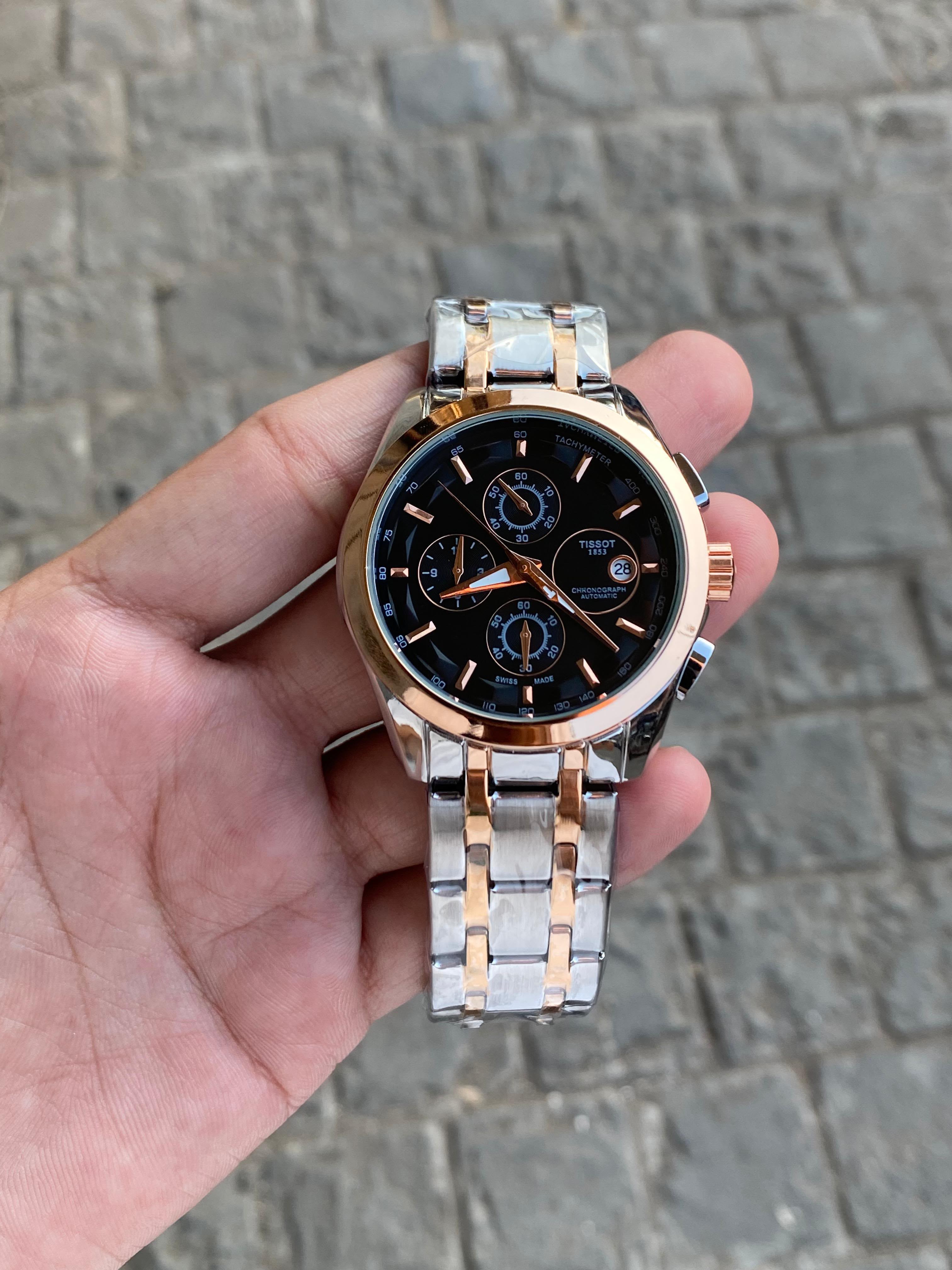 Tissott Couturier 1853 Dual Tone Mens All Working