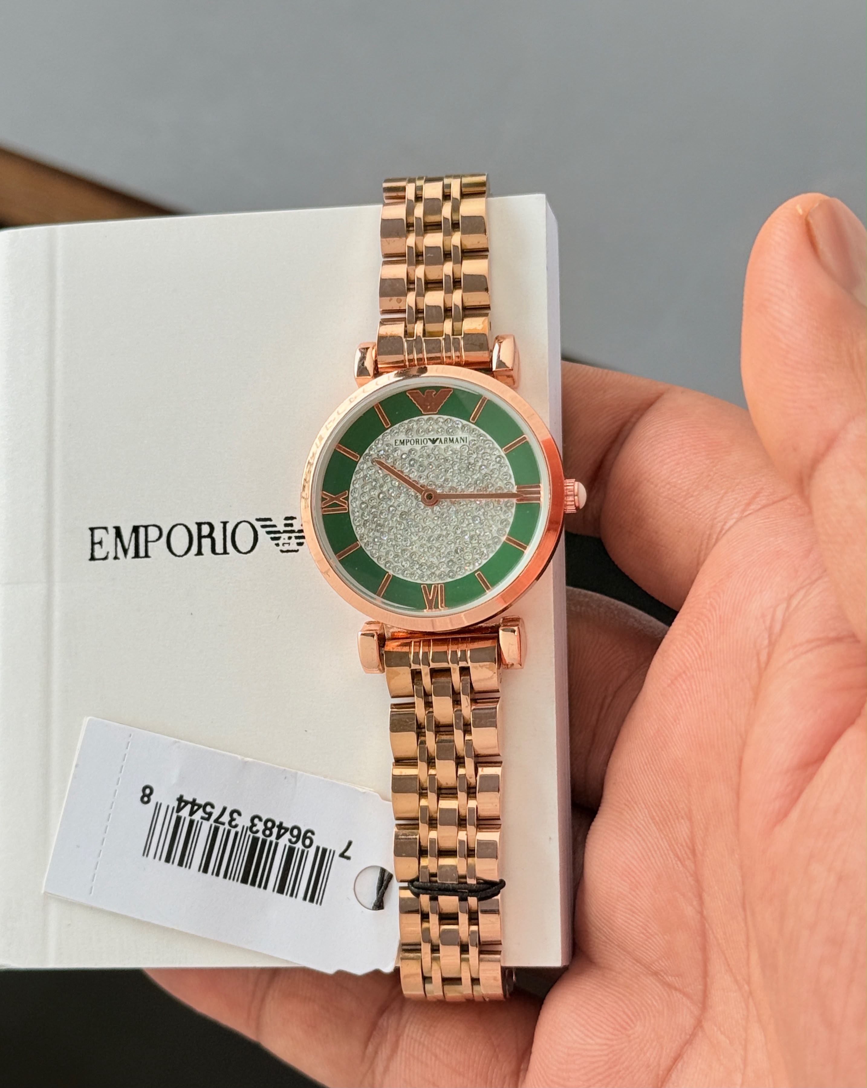 Emporioo Armanii Women Rose Gold Chain All Working
