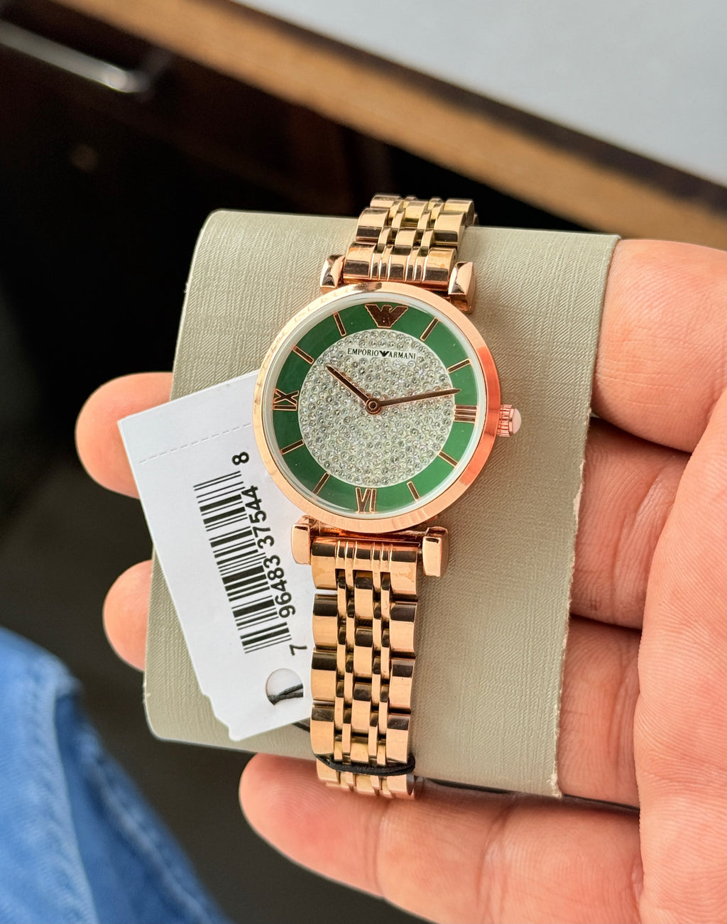 Emporioo Armanii Women Rose Gold Chain All Working