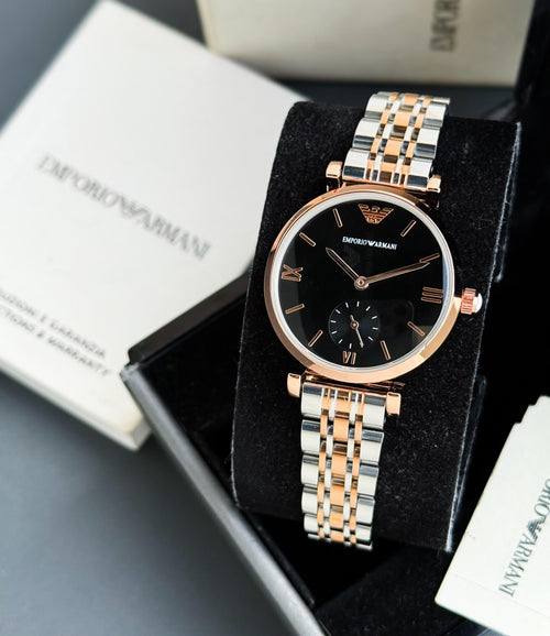 Emporioo Armanii Women Dual Tone Chain All Working