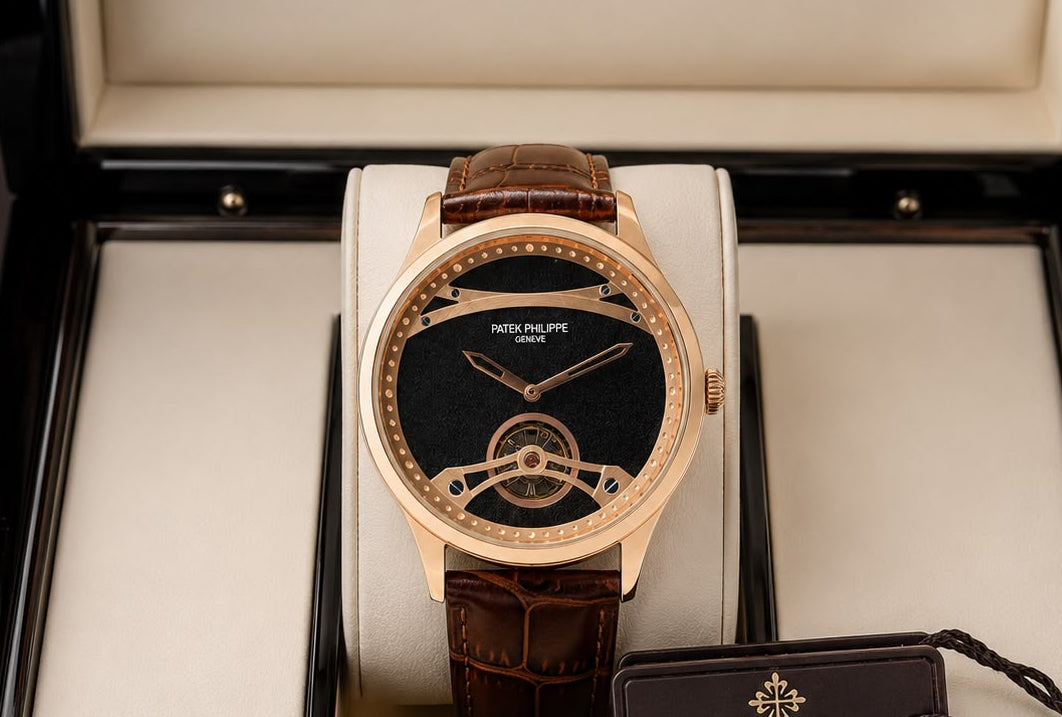 P@tek Phillipp£ Men Brown Leather Automatic