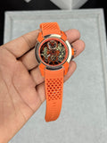 J@cob & ©o R@m J@nambhoomi £pic X Orange Rubber Belt Mens All Working