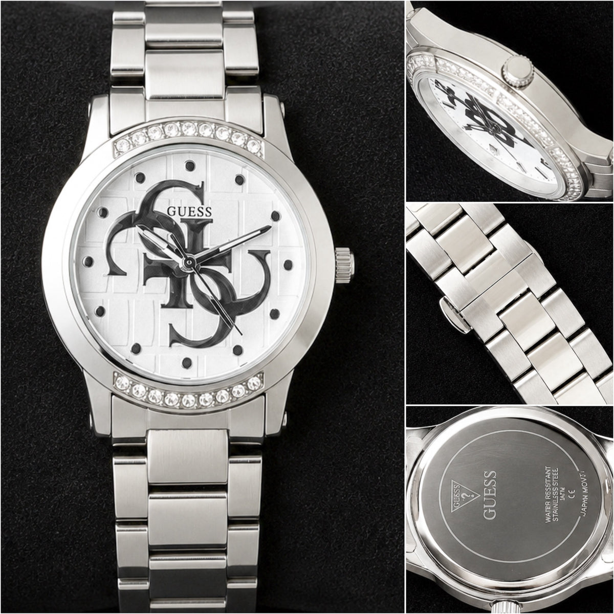 Gue$$ Women Silver White All Working