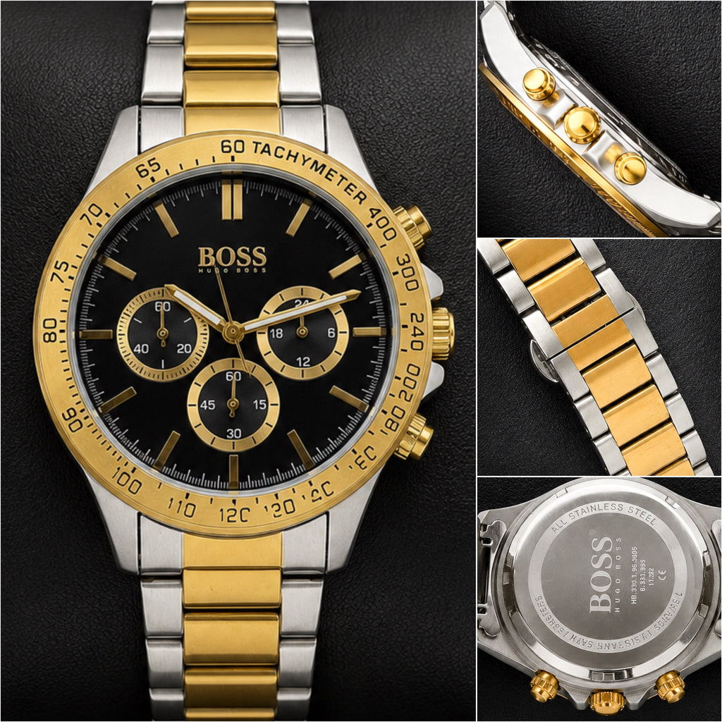 Hug0 Bo$$ Two Tone Mens All Working