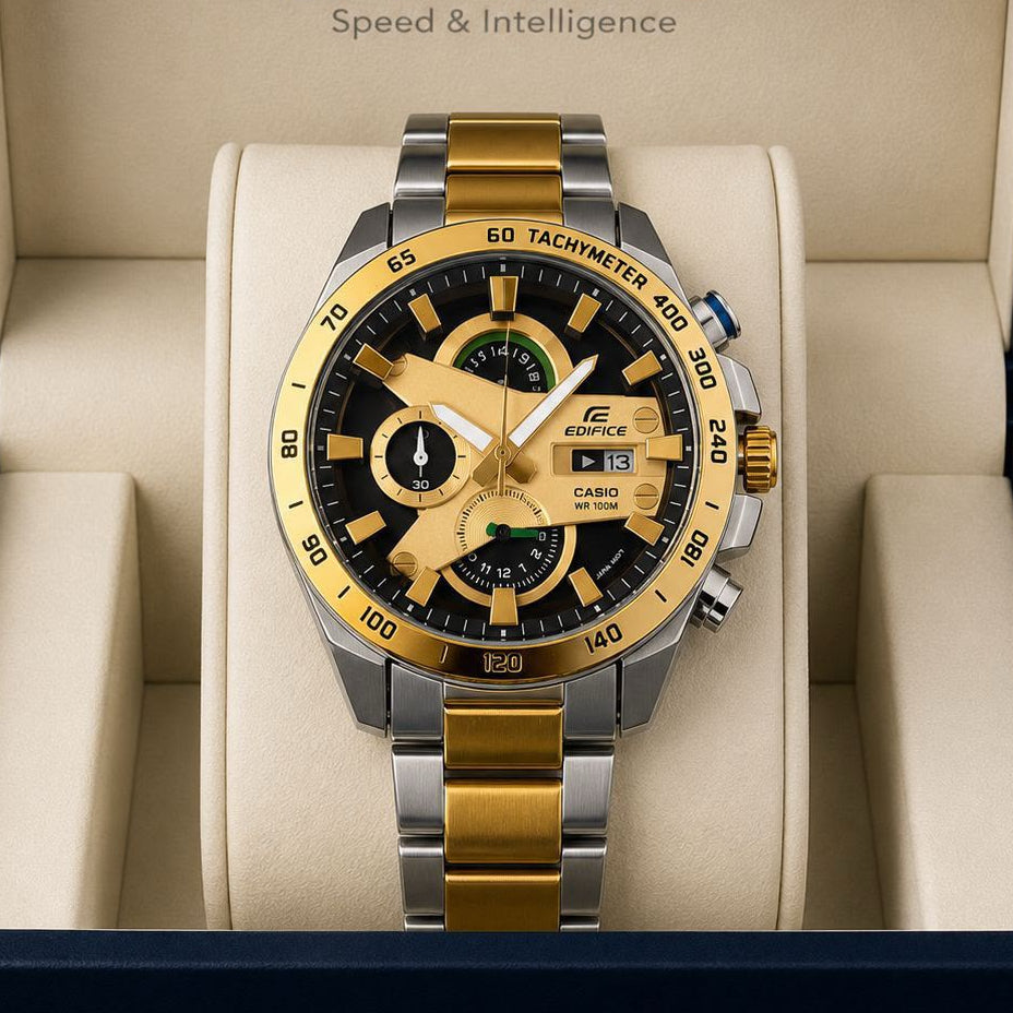 C@sio €difice Mens Dual Tone All Working