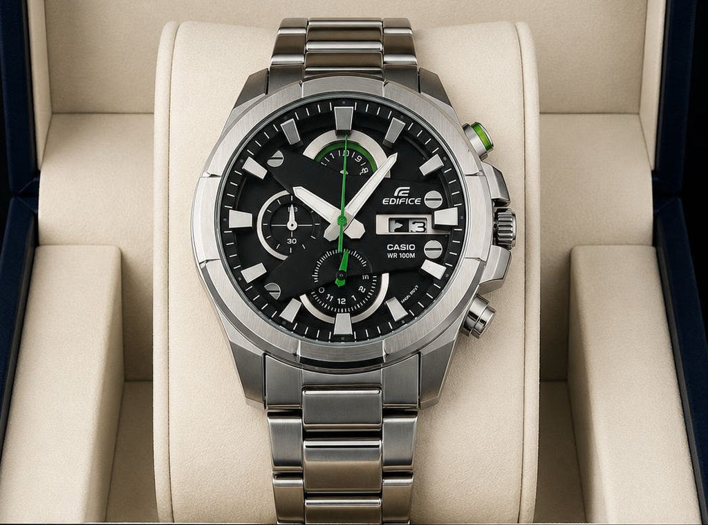 C@sio €difice Mens Silver Black All Working