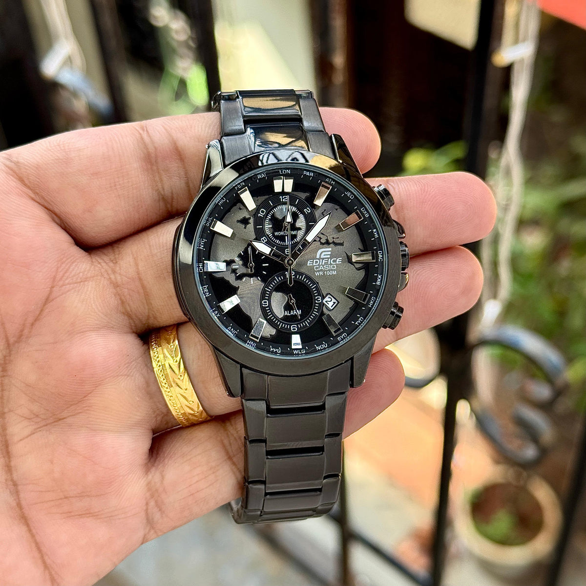 C@sio Edifi©e Chain Mens Black All Working