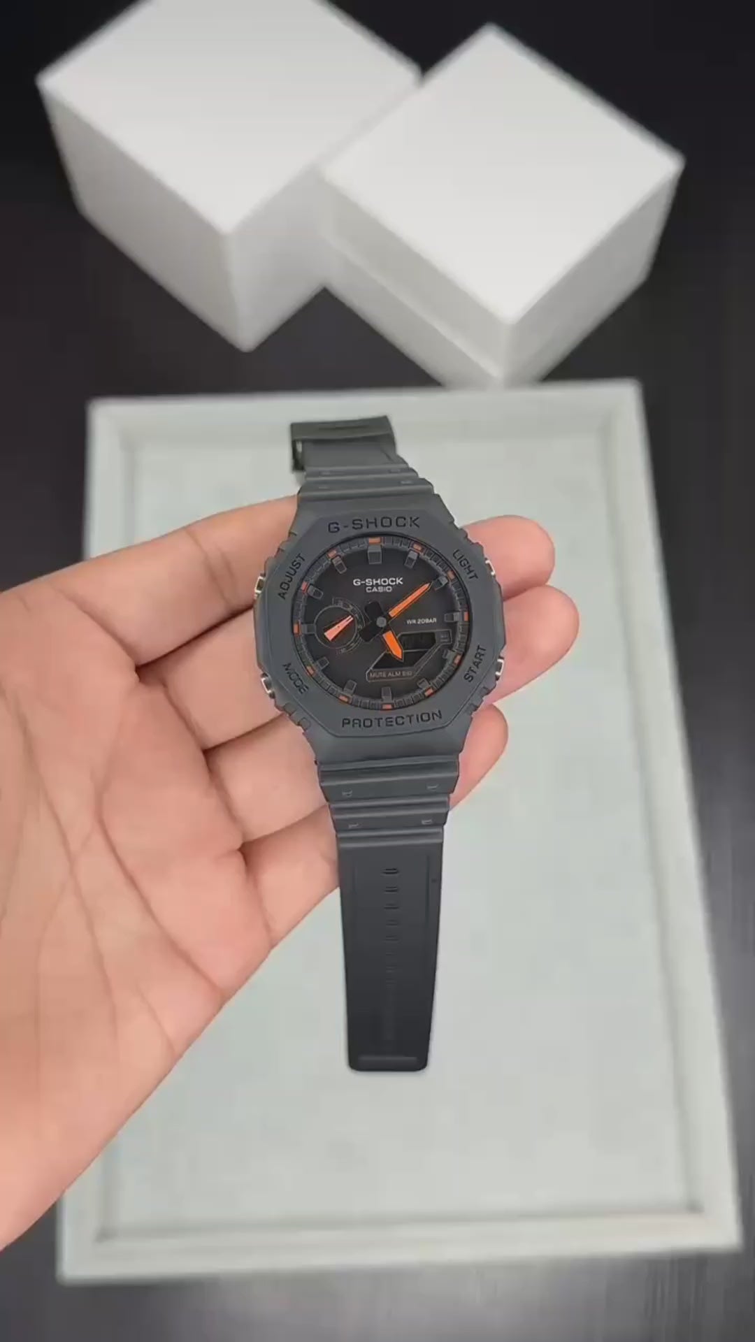 G-Shockk G@-2100 Mens Black Digital+Analogue All Working