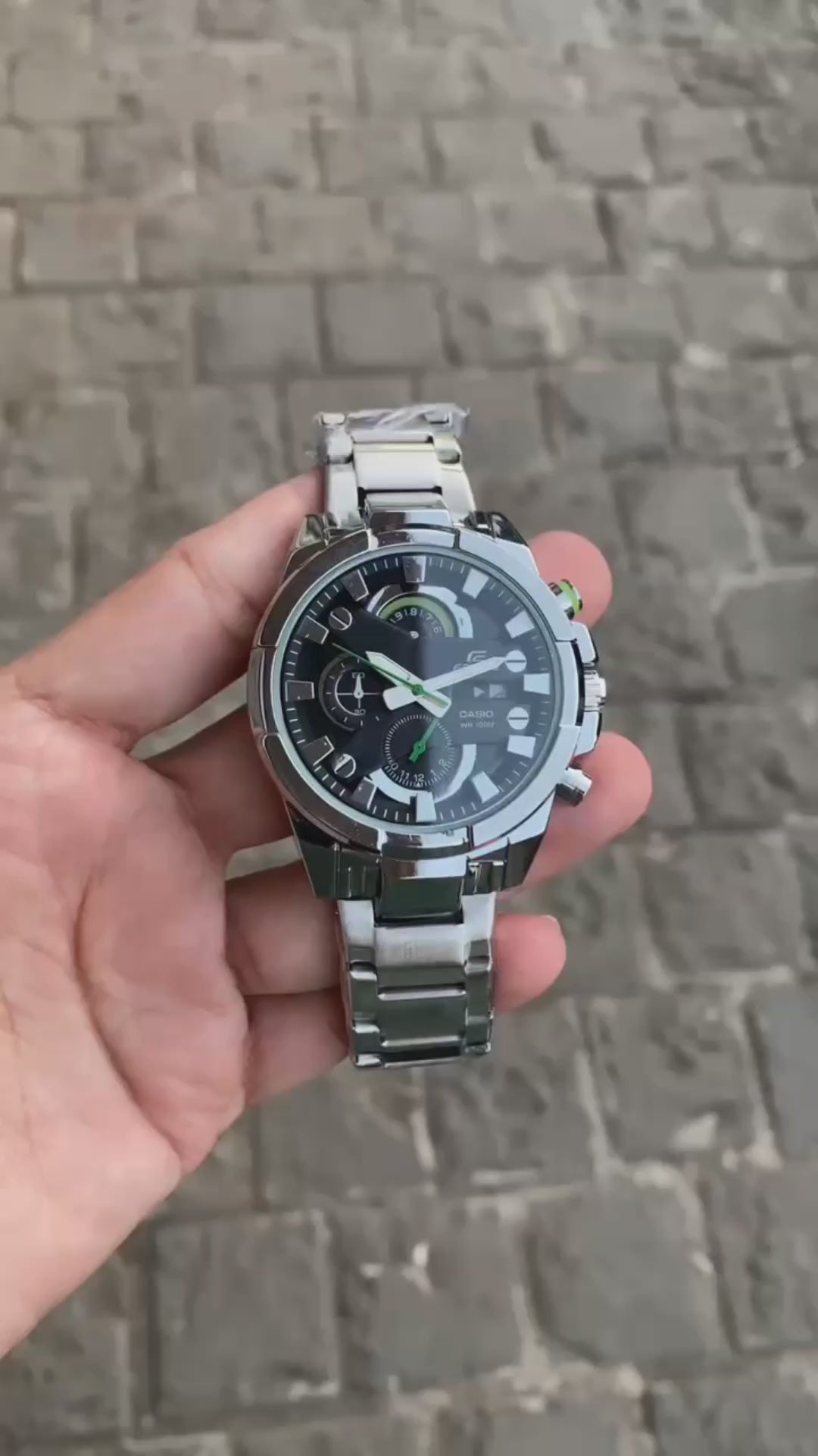 C@sio €difice Mens Silver Black All Working