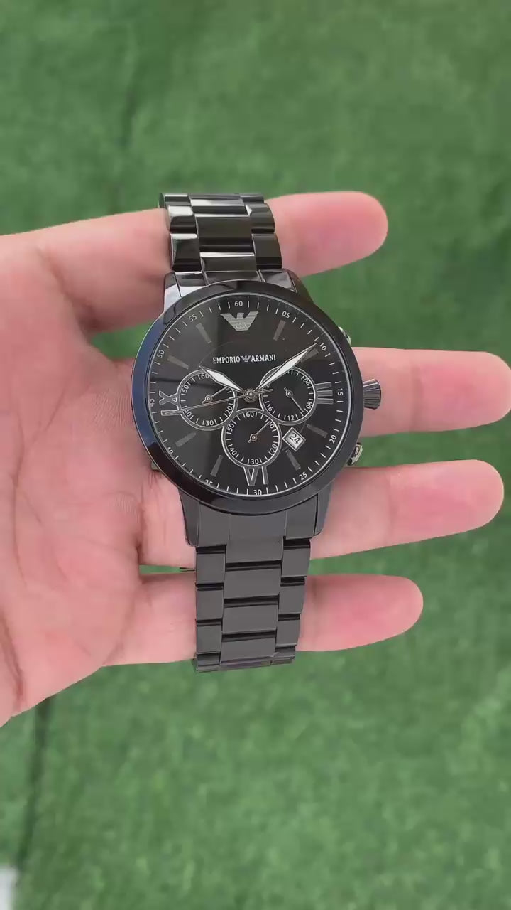 €mporio Arm@ni Mens Black All Working