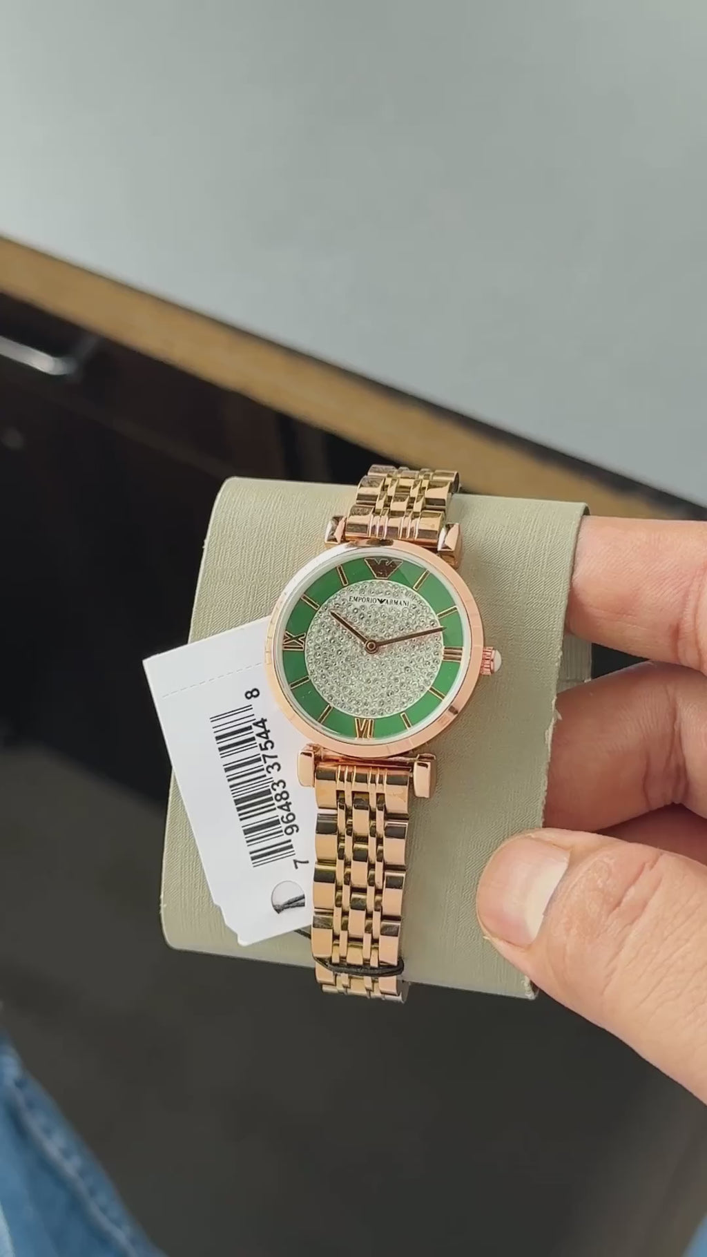 Emporioo Armanii Women Rose Gold Chain All Working