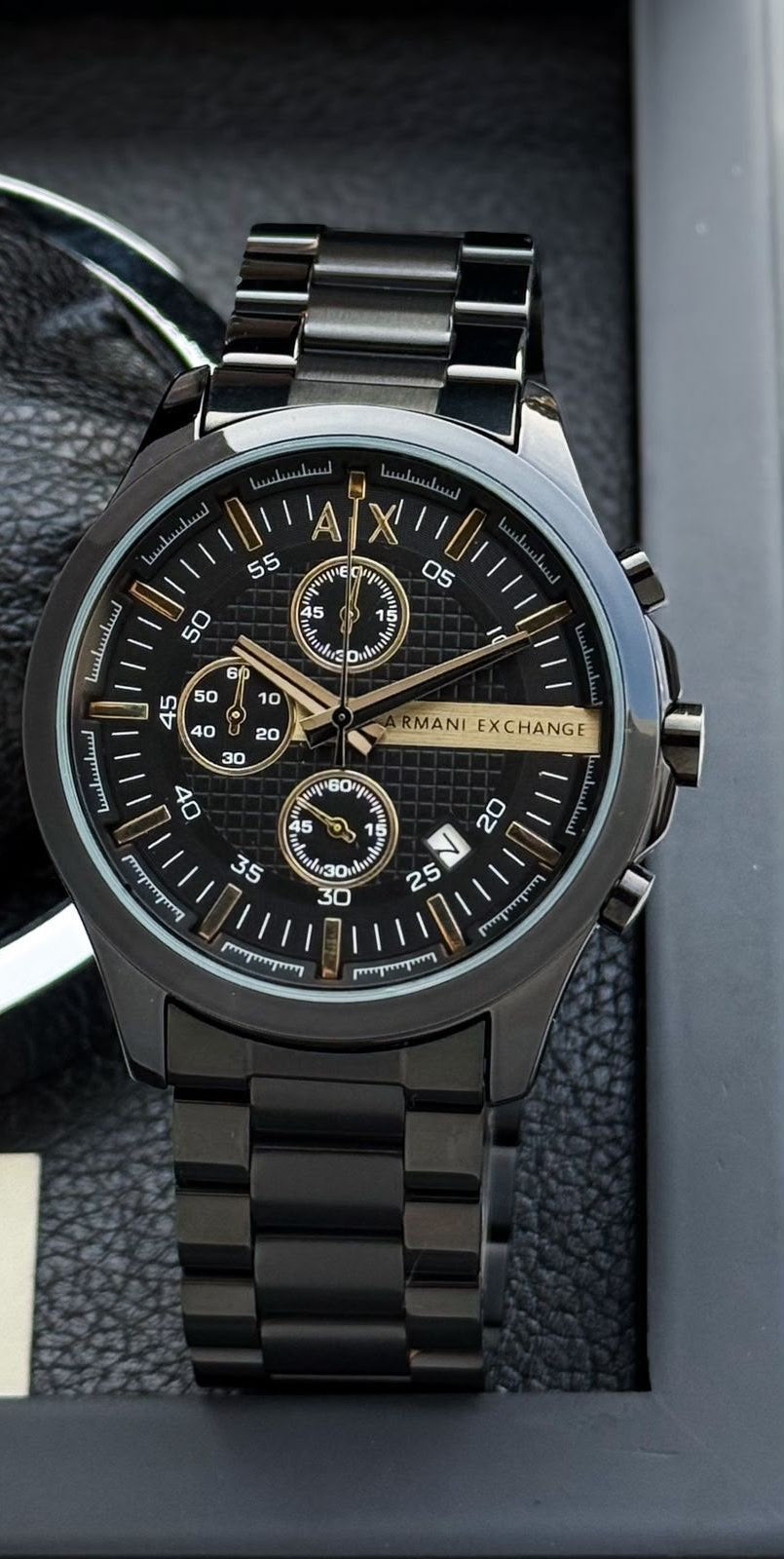 Arm@ni Exchange Black Mens All Working