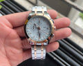 Ti$$ot 1853 Dual Tone White Dial Mens All Working
