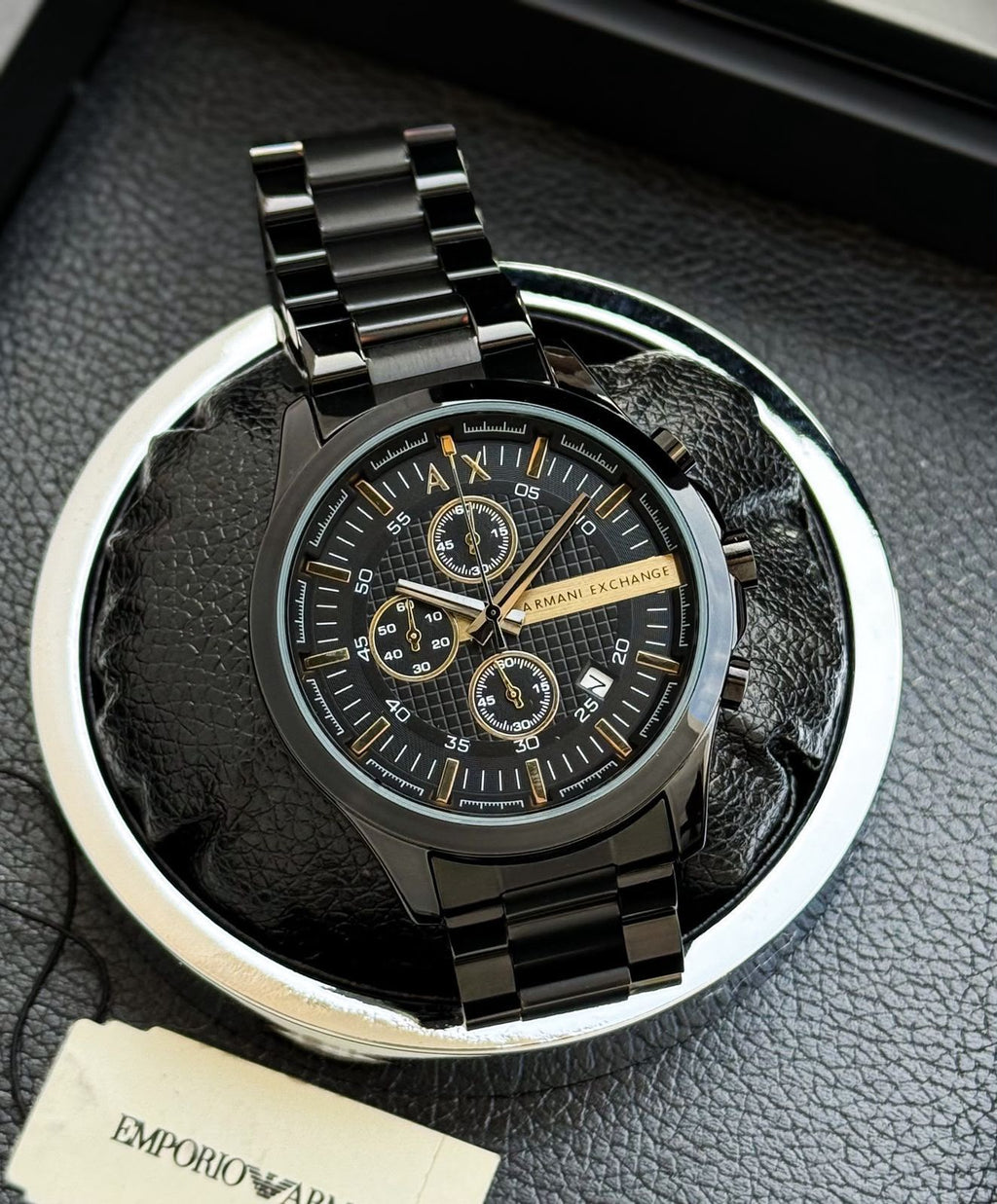 Arm@ni Exchange Black Mens All Working